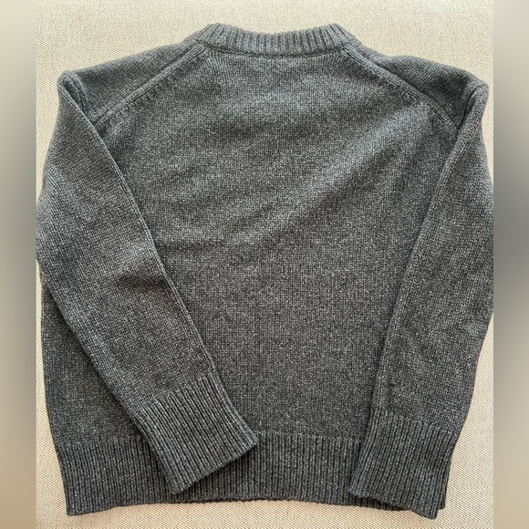 Alex Mill Nottinghill Sweater Crewneck Dark Gray - Picture 3 of 5